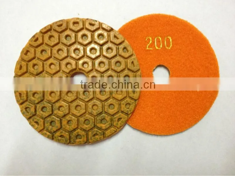diamond resin metal bond polishing pads
