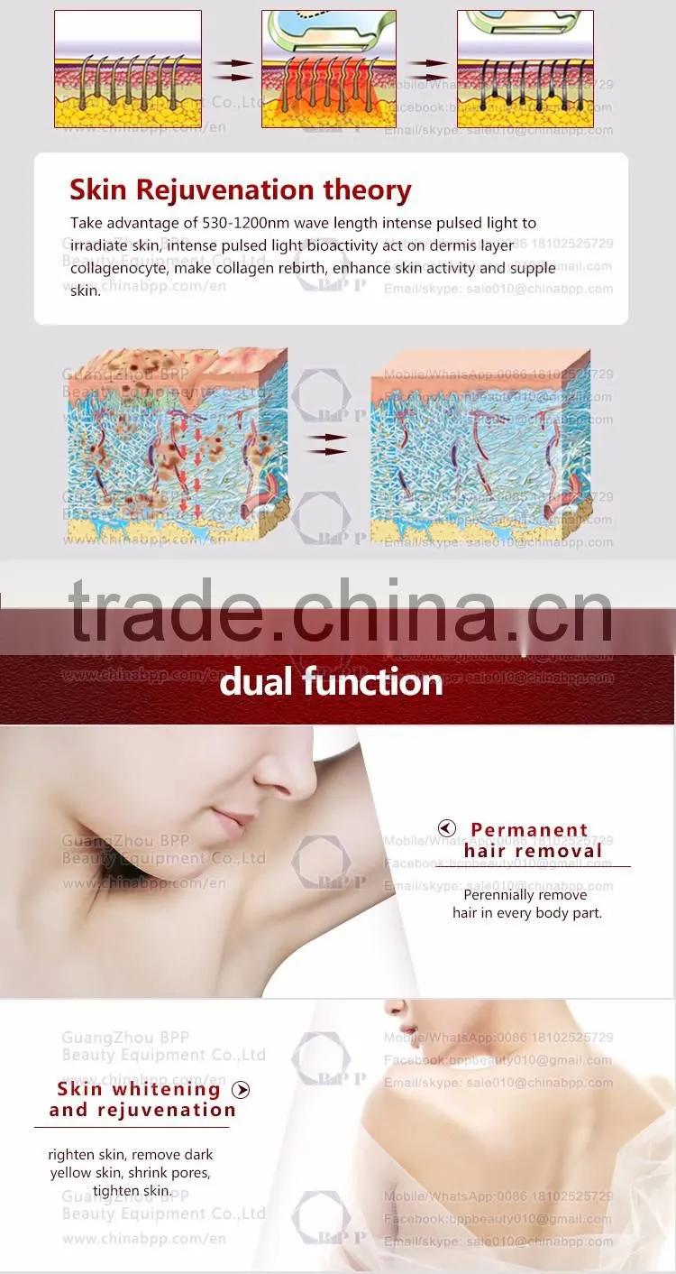 Portable and comfortable mini 808 diode laser permanent hair removal