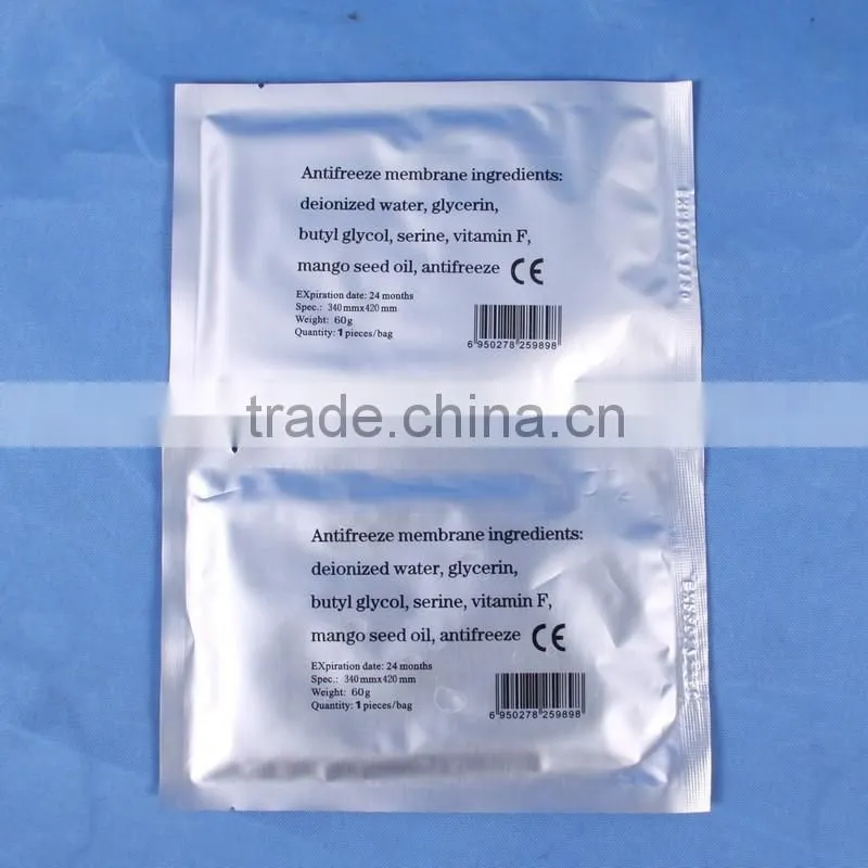 Professional anti cellulite device crtotherapy machine lipo freeze cryo antifreeze membrane
