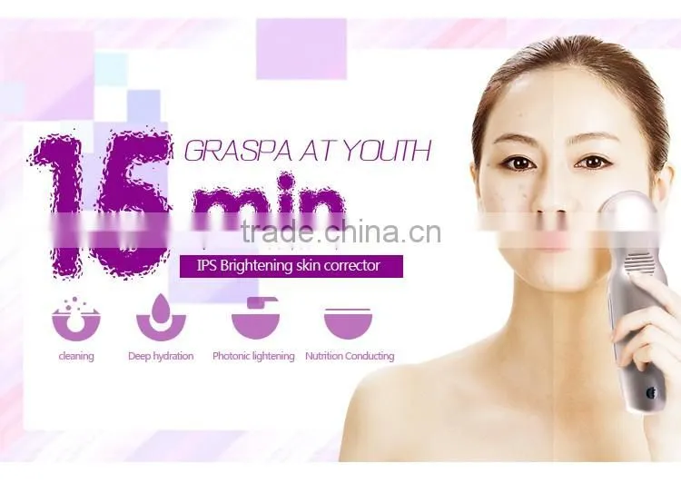 Portable Mesotherapy Needle Free Skin Rejuvenation Electrophoresis Facial Skin Photon Lights Machine