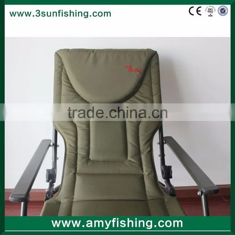 Carp Fishing Folding Chair With Arms Adjustable Legs