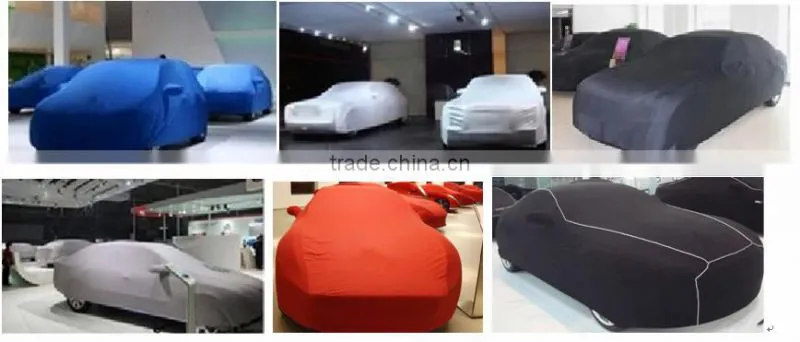 Well fitted highly stretched spandex dust proof indoor car covers