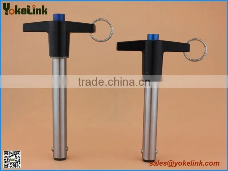 Clevis pin with groove