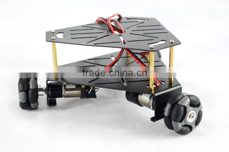 3WD 48mm Omni Wheel Robot Platform Chassis 15001B