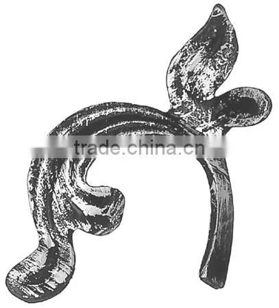 cast steel leaves