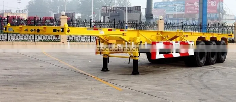 hot sale cheap skeleton semi trailer