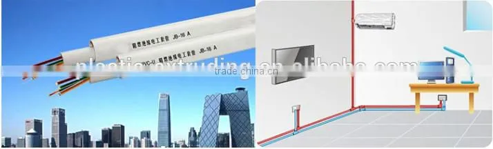 New Design CPVC UPVC four cavity water supply pipe making extrusion price/four cavity water flow pip pvc making production line