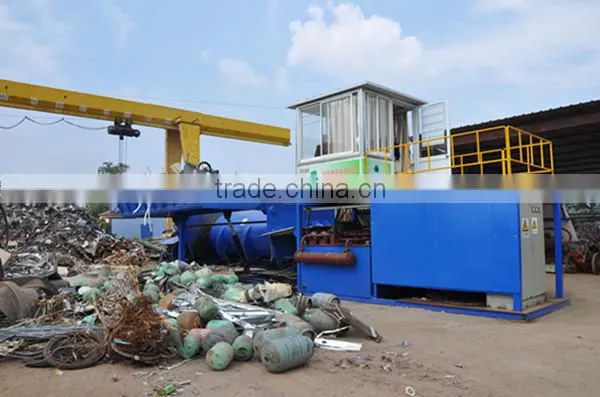 Hydraulic PLC Control Metal Scrap Metal Baler and Shear Machine
