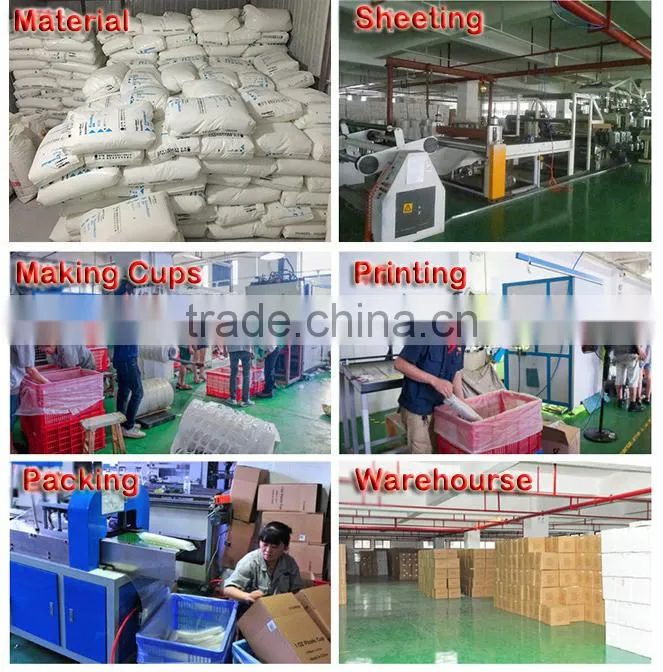 PP CUPS for beverage, yogurt, water, packing