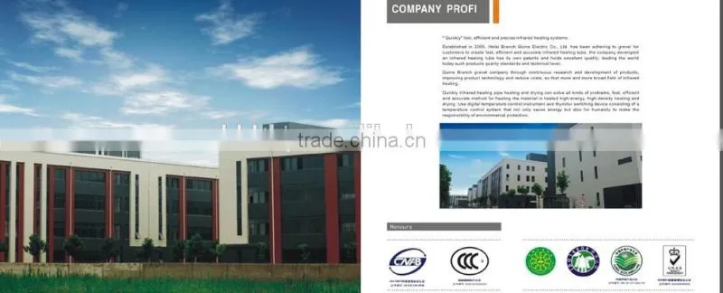 quartz halogen oven heating element,timber dryer infrared heating lamp