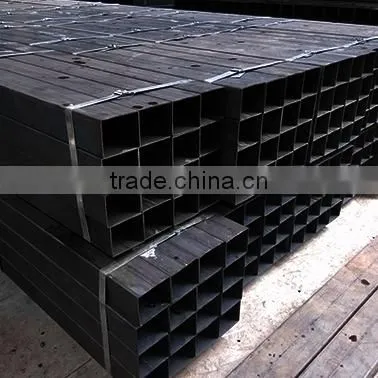black pipes 80x120x3.75mm rectangular steel tube standard sizes