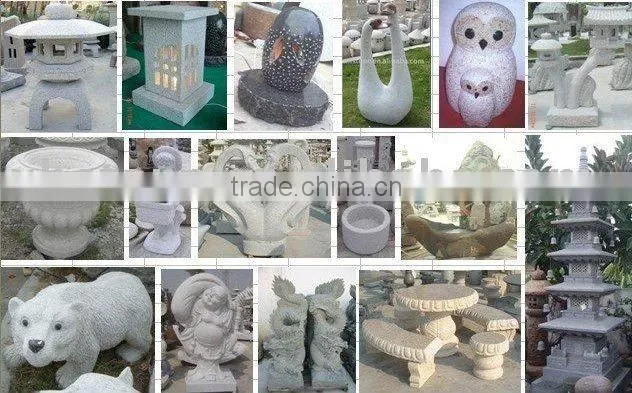 beautiful stone snail statue