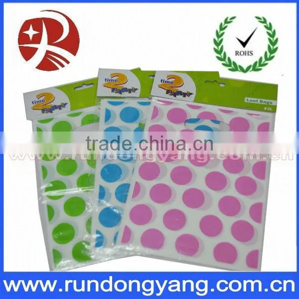 Custom transparent plastic candy packaging bag