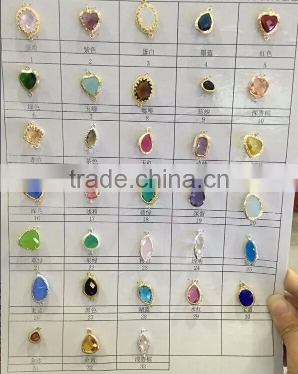 Latest Fashion Hot Sale Wedding Gift Birthstone Earrings