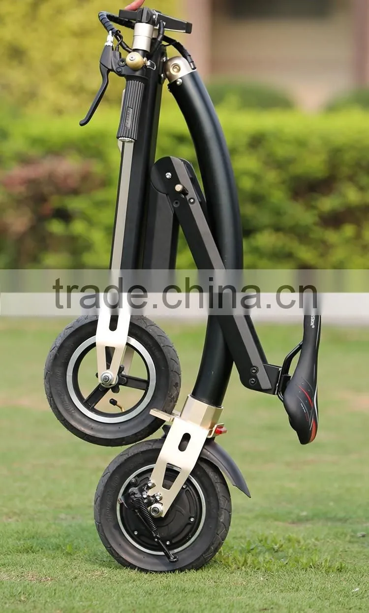 2016 best design portable folding mini electric bicycle motor