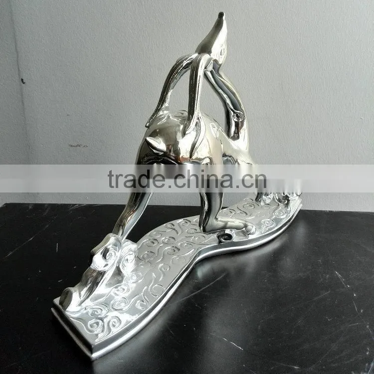 Resin reindeer figure