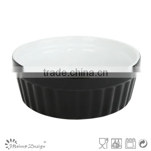 ceramic round shape ice cream bowl