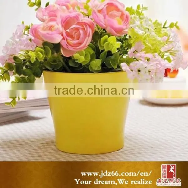 Chinese ceramic garden pots for garden pink