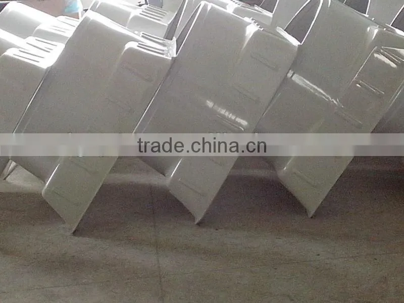 durable vacuum forming extractor fan box/ factory row heat exchanger cover of plastic