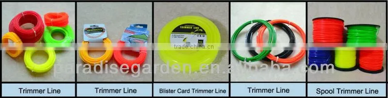 Nylon trimmer line for garden trimmer
