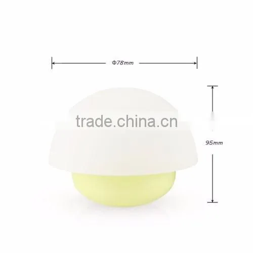 7 Color Touch Sensor Dimmable Lamp Yellow Tumbler Mushroom LED Kids Night Light