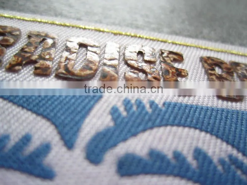 Speical LOGO with laser cutting transfer motif