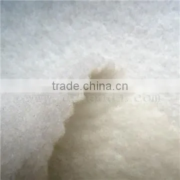White 4mm PET needle punch non-woven fabric for shoes,mattress