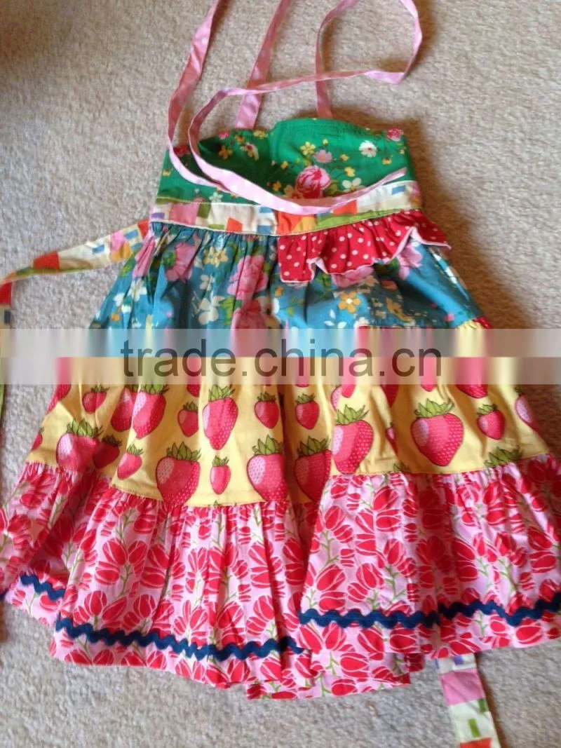 Baby Girls Meadow Sweet Braces Skirt Floral Dress