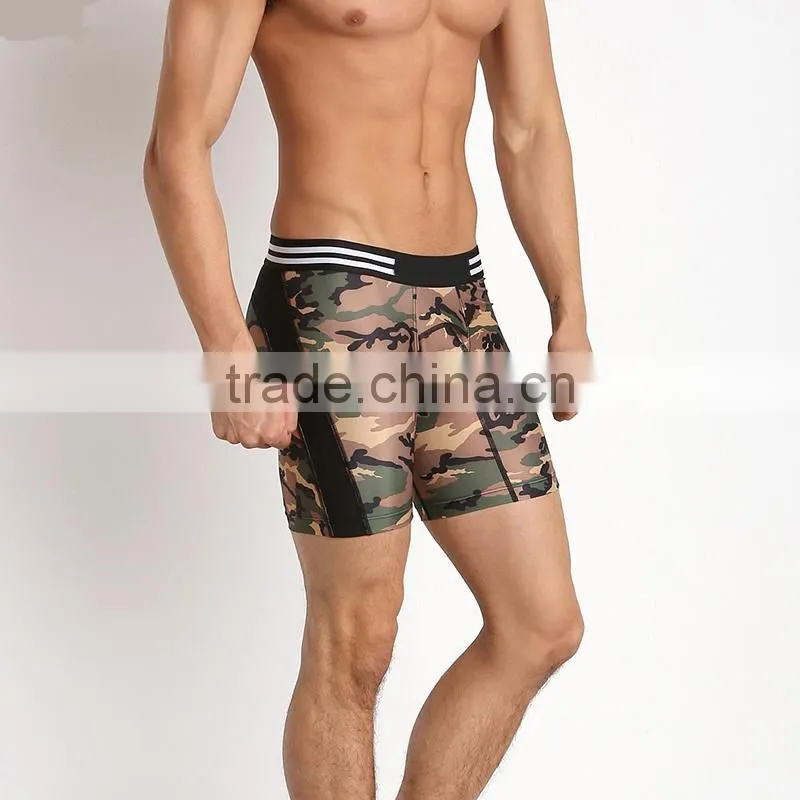 Factory Wholesale Gym Apparel Polyester Mens Jogging Camo Short Pants