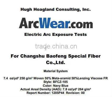 Lenzing FR/Meta-Aramid Farbic(Comfort Viscose)