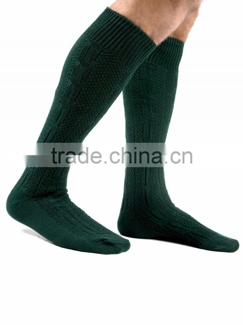 Mens Bavarian Oktoberfest Lederhosen Socks Pairs
