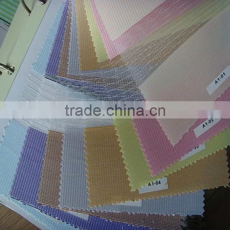 100 polyester copy linnet zebra blinds fabric roller blinds