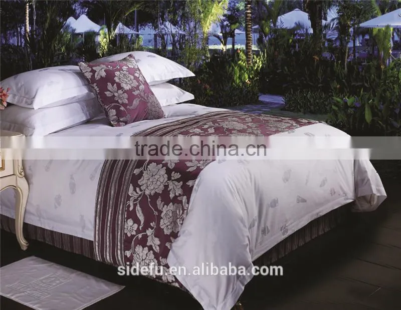 Luxury 100% Cotton Jacquard Hotel Cheap Duvet Cover Set