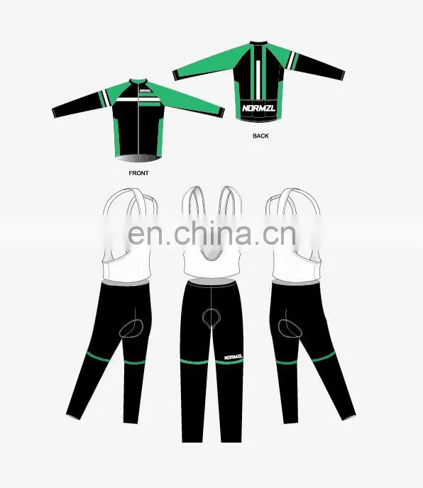 2017 new product Wholesale high quality best price comfortable fabric quick dry custom long sleeve cycling jersey