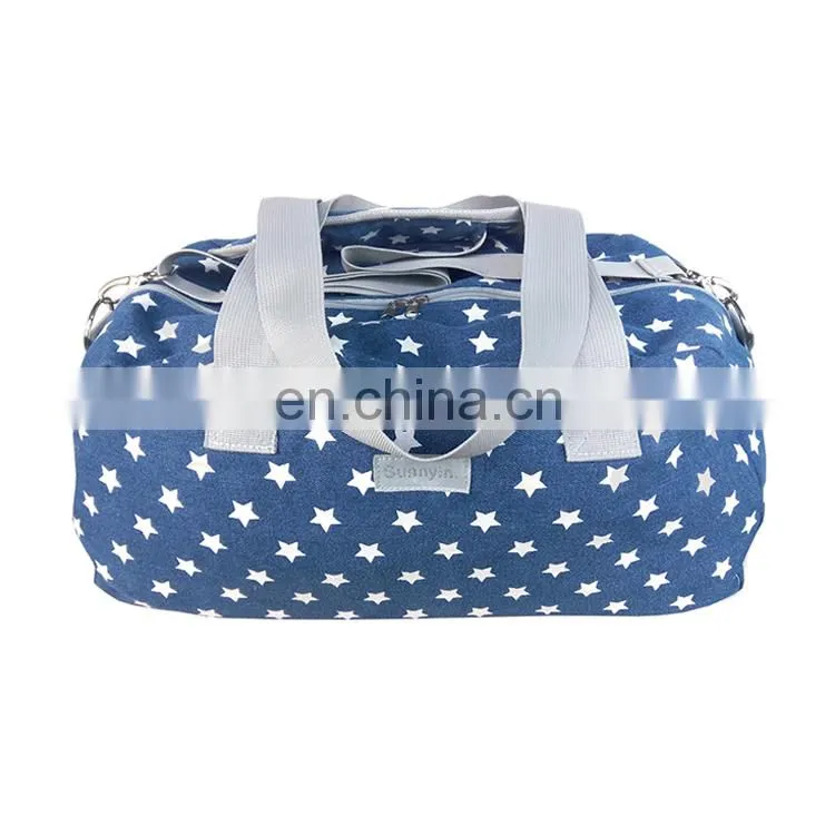 Fashion travel custom waterproof duffel travel duffel bag