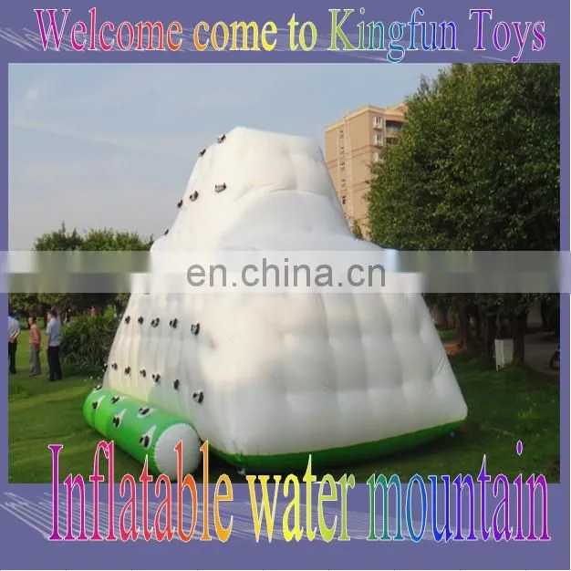 hot inflatable water park equipment, inflatable water iceburg
