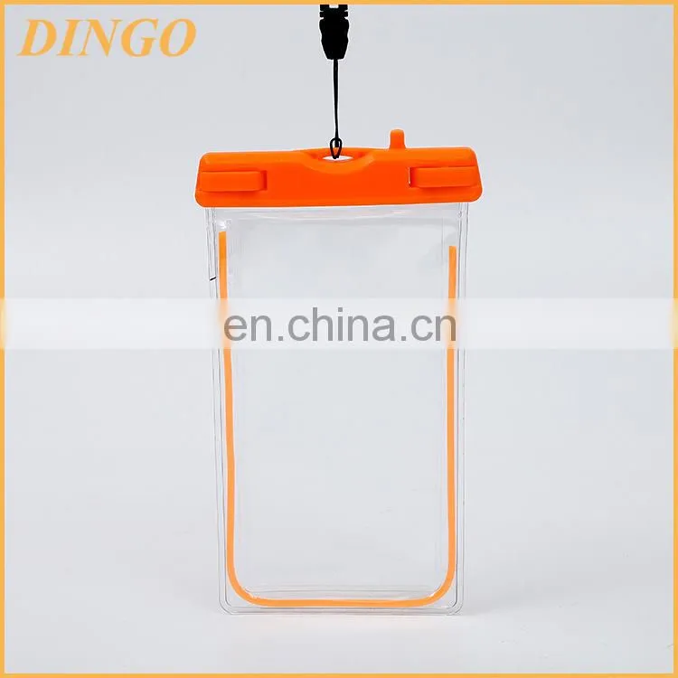 Eco Material Phone Packaging Clear Plastic EVA Bag With Zipper