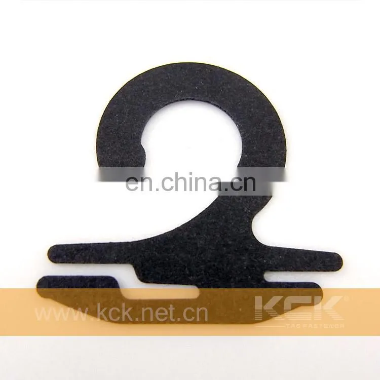 Black plastic sock hanger hook Packing hook