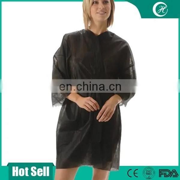 black disposable kimono