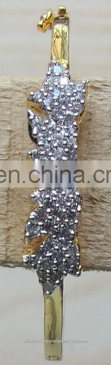 CZ bracelet jewelry manufacturer, cubic zirconia bracelets jewellery exporter