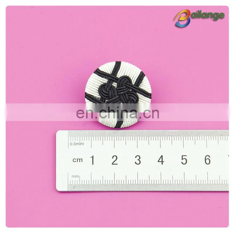 Bailange new design high quality ladies fashion beaded buttons for suit jacket