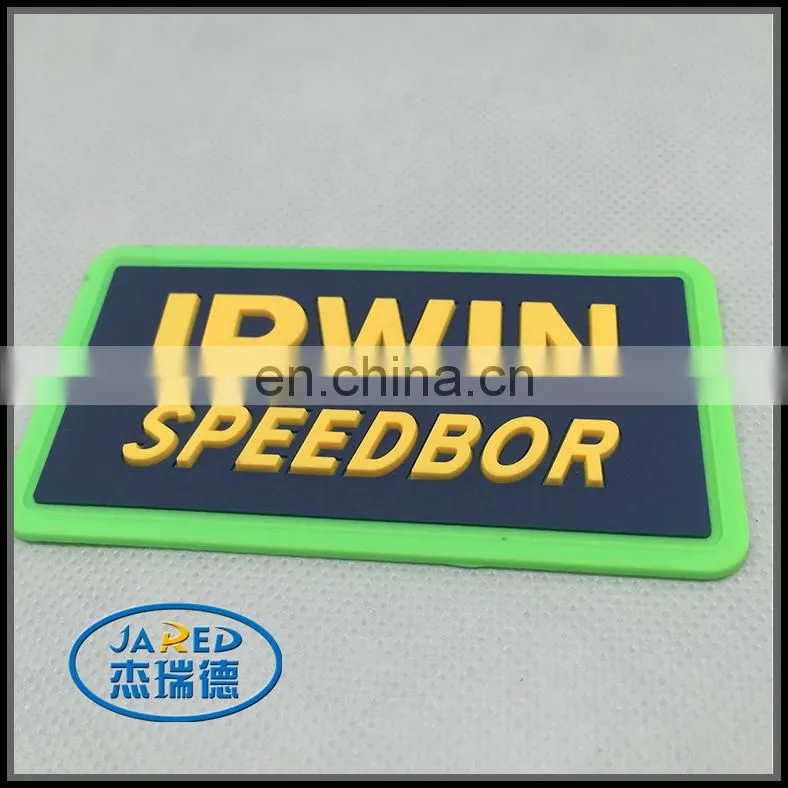 cheap customized 3d soft pvc rubber label