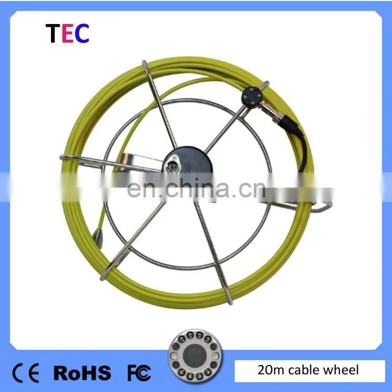 23mm underwater pipe inspection camera with 20m to 100m cable TEC-Z710DM