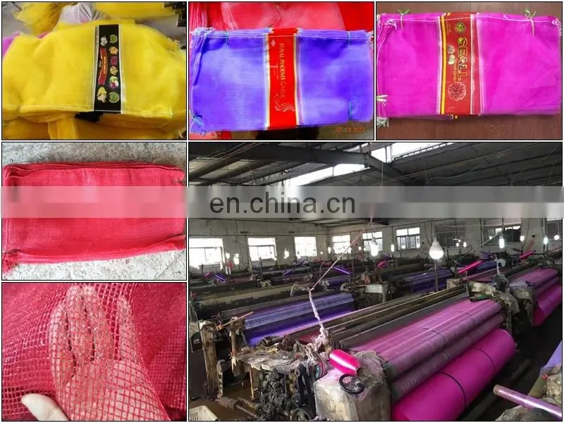China Tubular vegetable mesh net bag 40*60 cm 20 kg for cabbage, potatoes