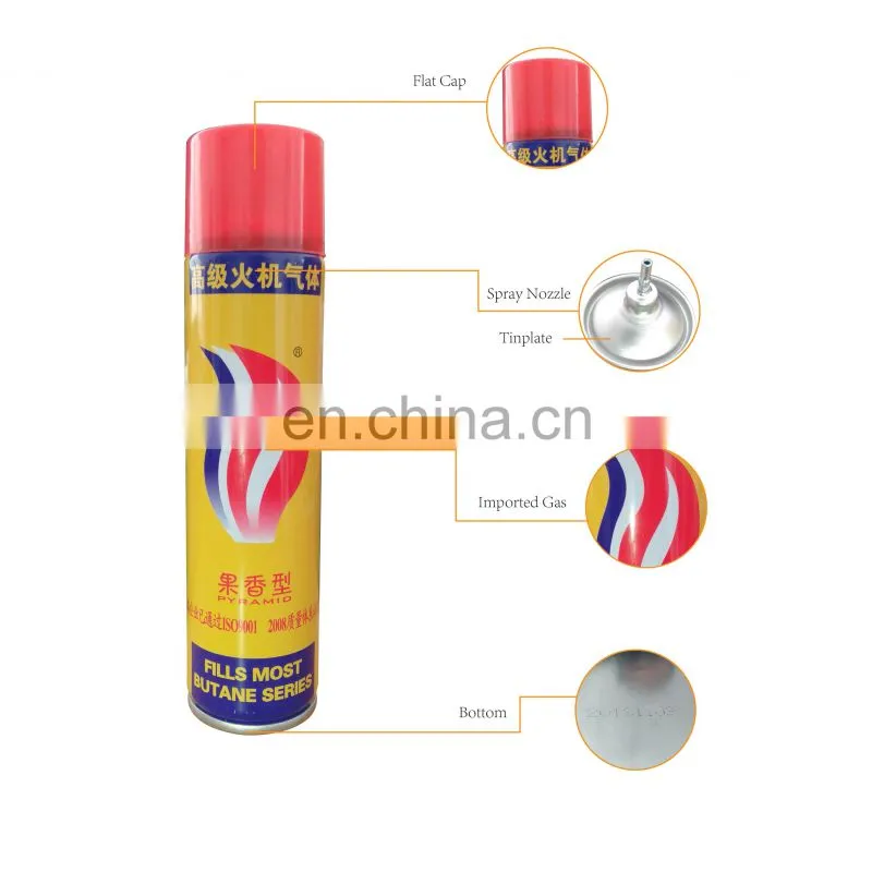 high quality universal butane gas for lighters and lighter gas