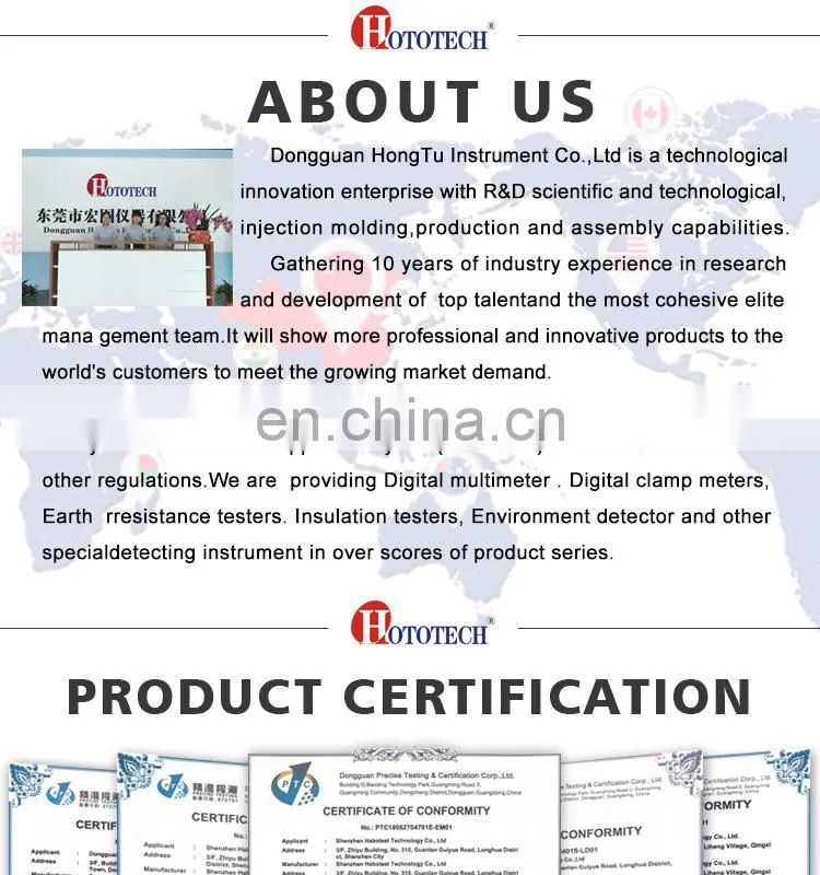 Digital earth resistance tester ground resistance meter soil resistivity test
