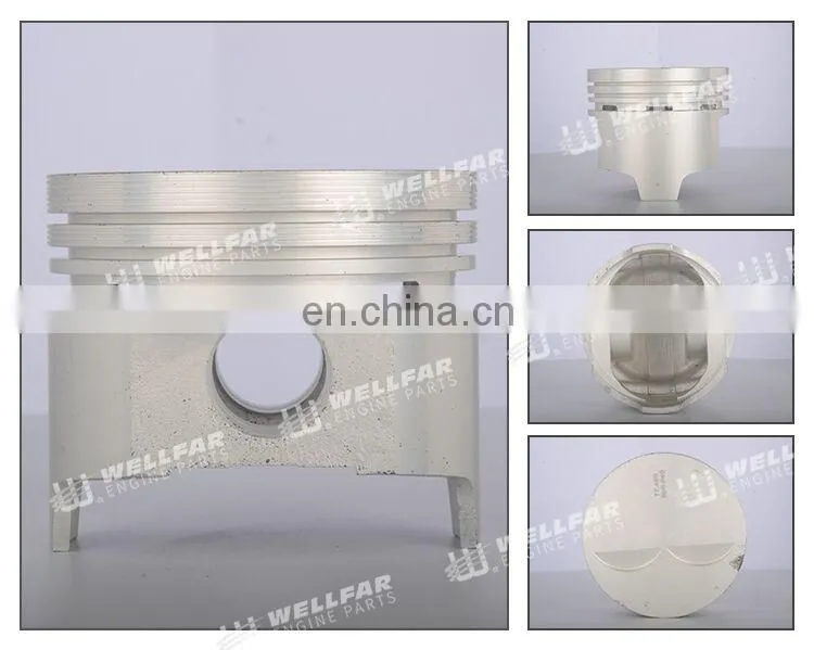 Engine piston kit for Fords MOTOR 1.6 CHT ALC.1600 Diameter 77mm OEM P1434