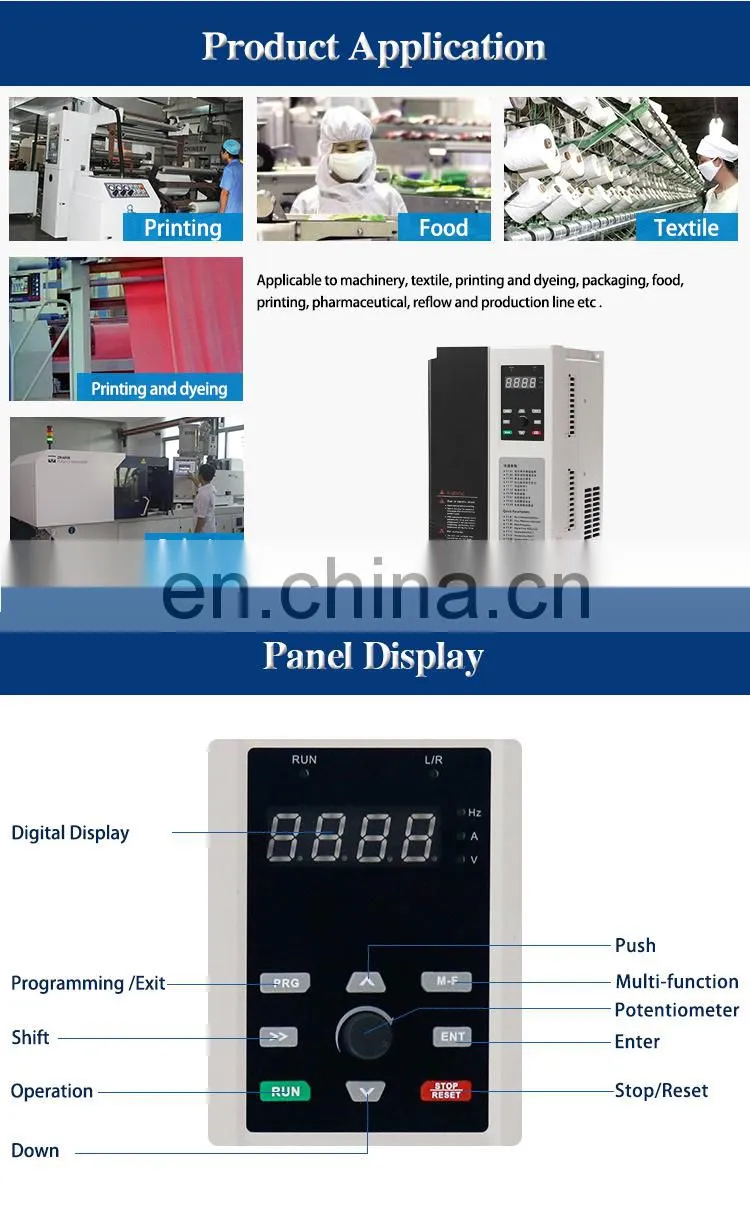 220V single to 3ph third face generator third-sided generator speed variator