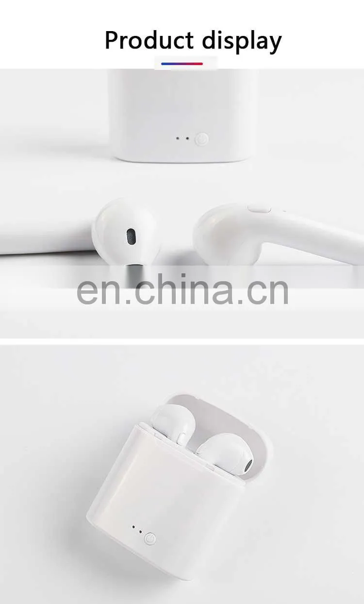 i7S/i7s mini/i8x mini /i9S/i10/i11/i12 Tws Headphone In Ear Bluetooths Twin Earphone with charging box