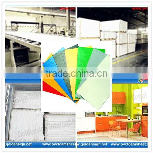 40MM White high Density pvc foam board with fire retardant for thickness